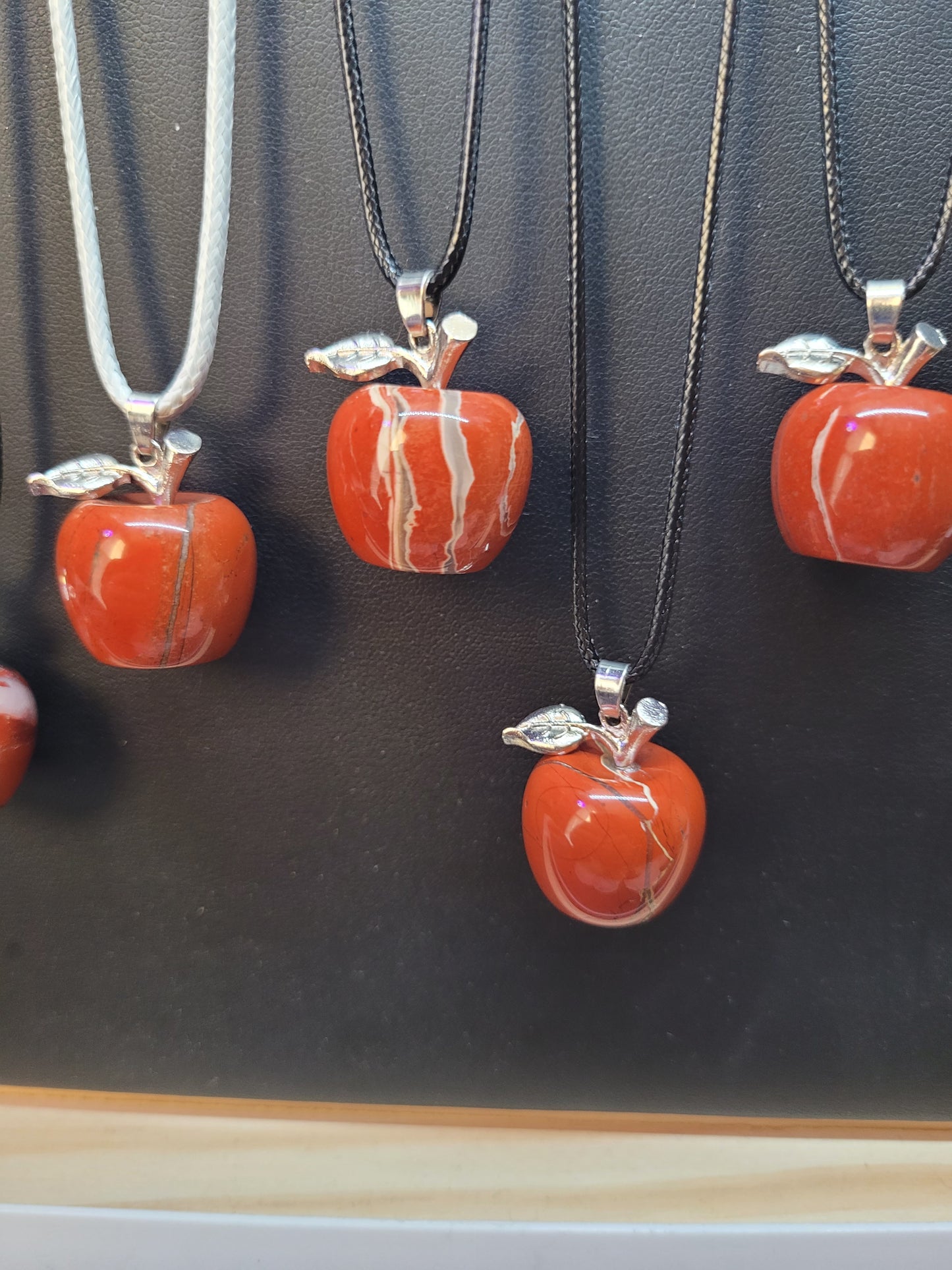 Crystal Apple Pendant Neckalces