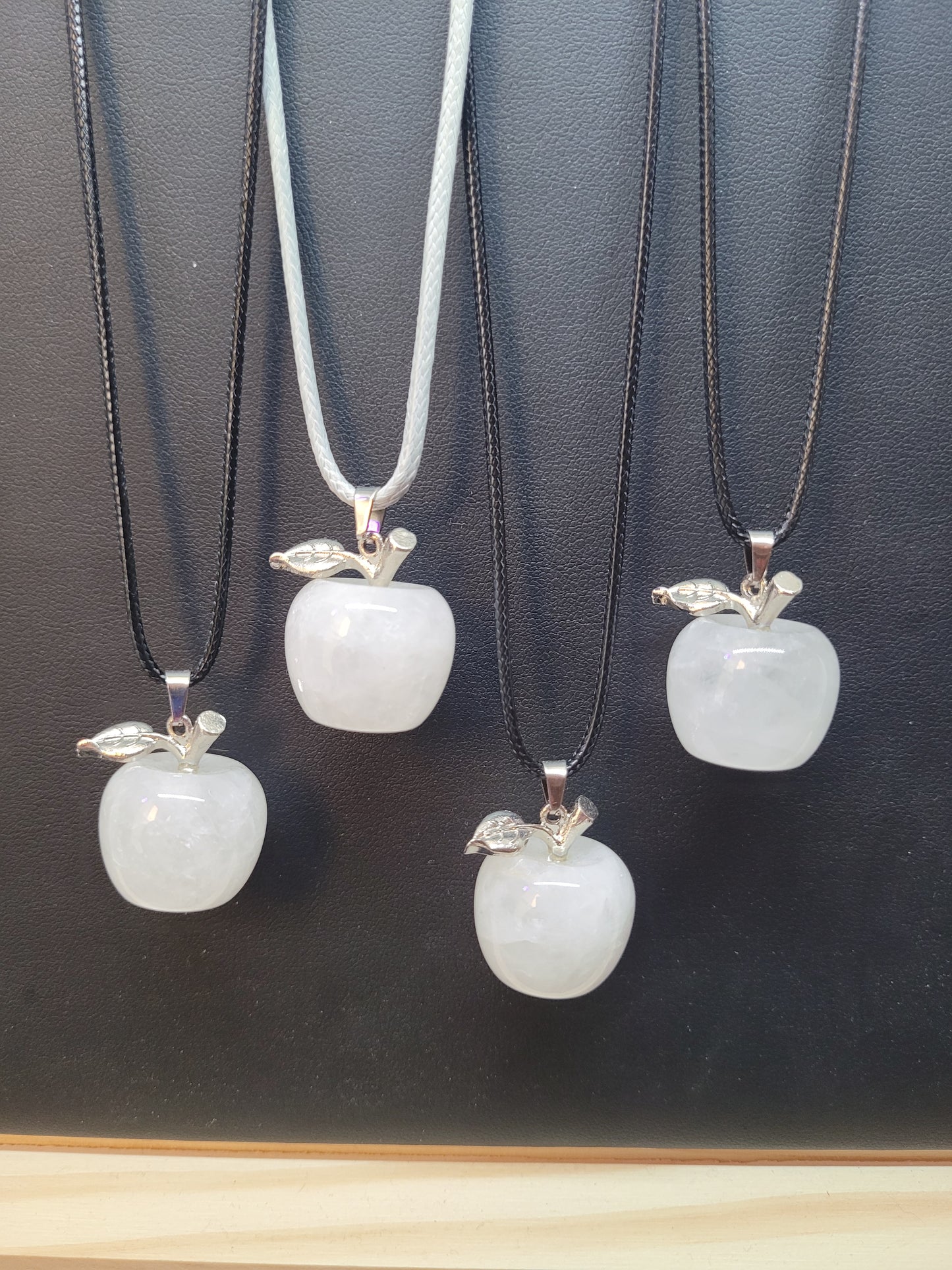 Crystal Apple Pendant Neckalces