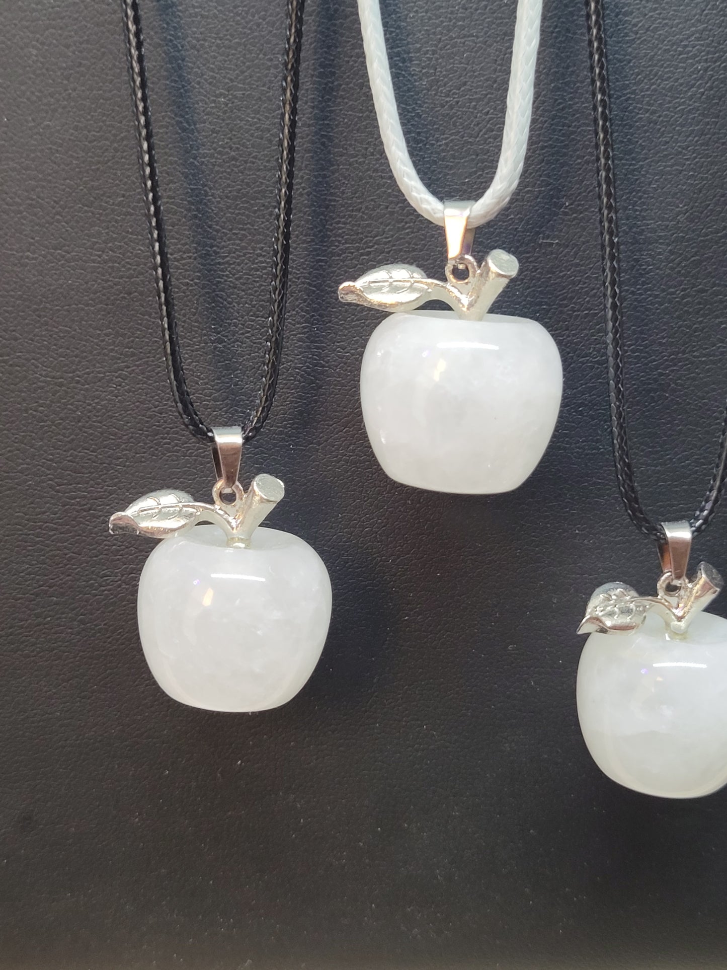 Crystal Apple Pendant Neckalces