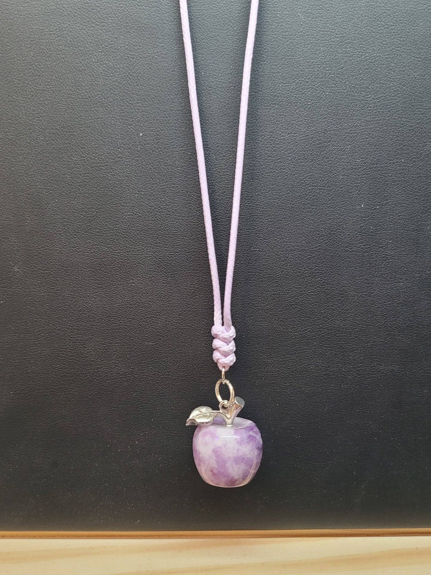 Crystal Apple Pendant Neckalces