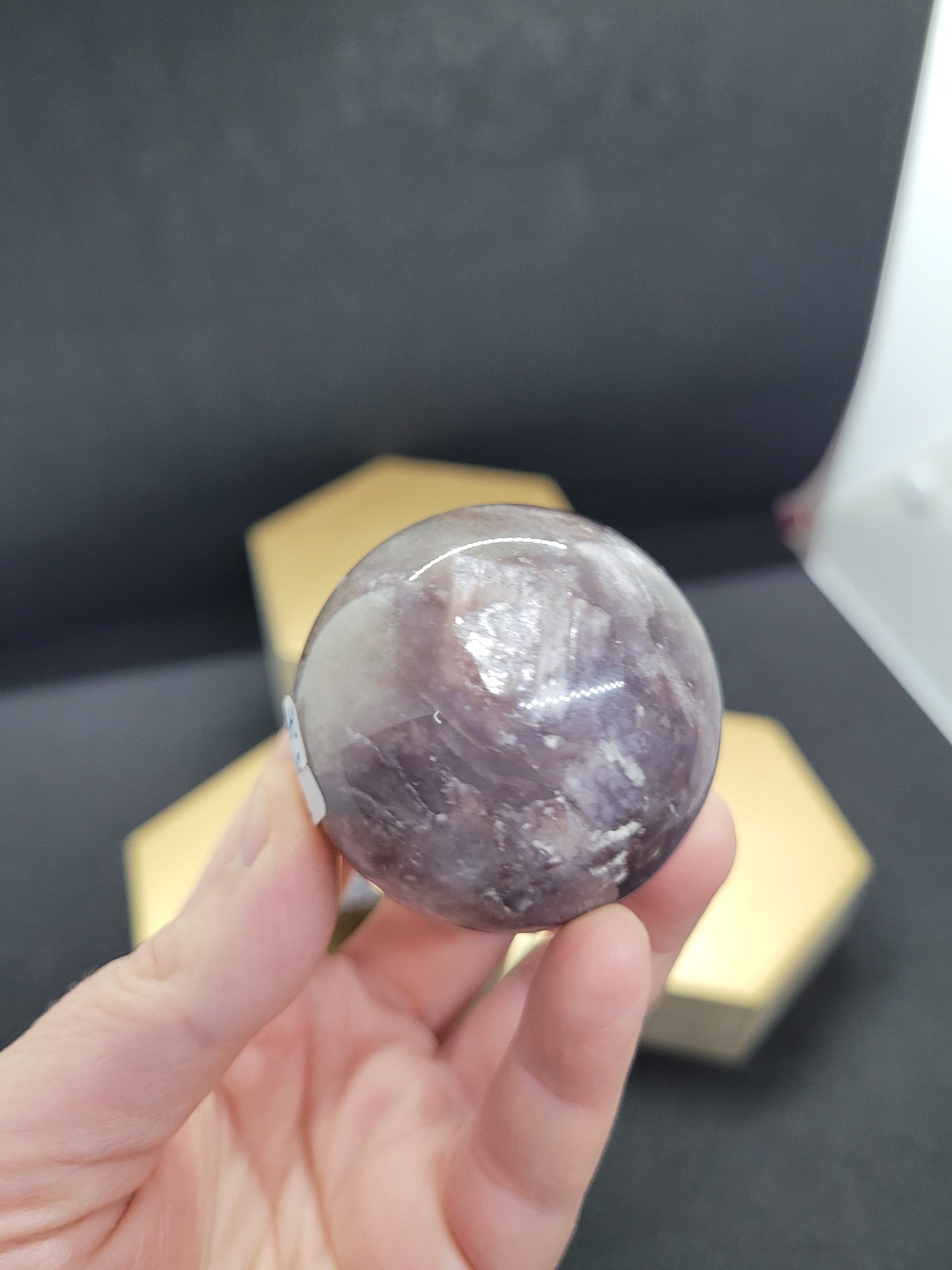 Lepidolite Spheres - High Quality