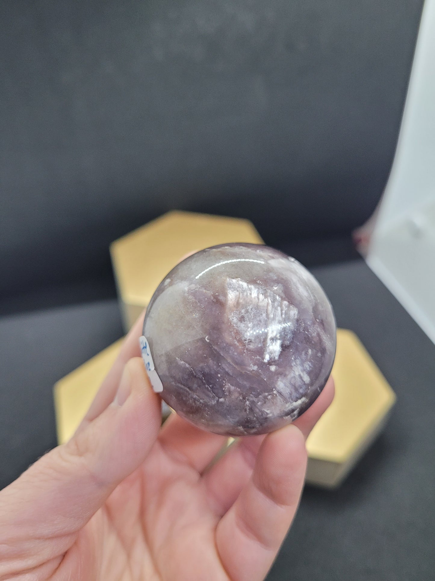Lepidolite Spheres - High Quality