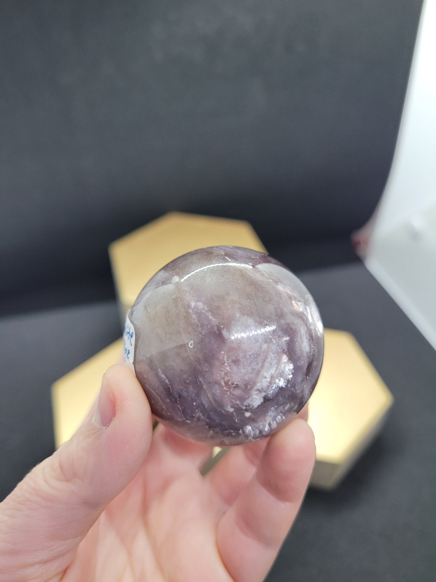 Lepidolite Spheres - High Quality