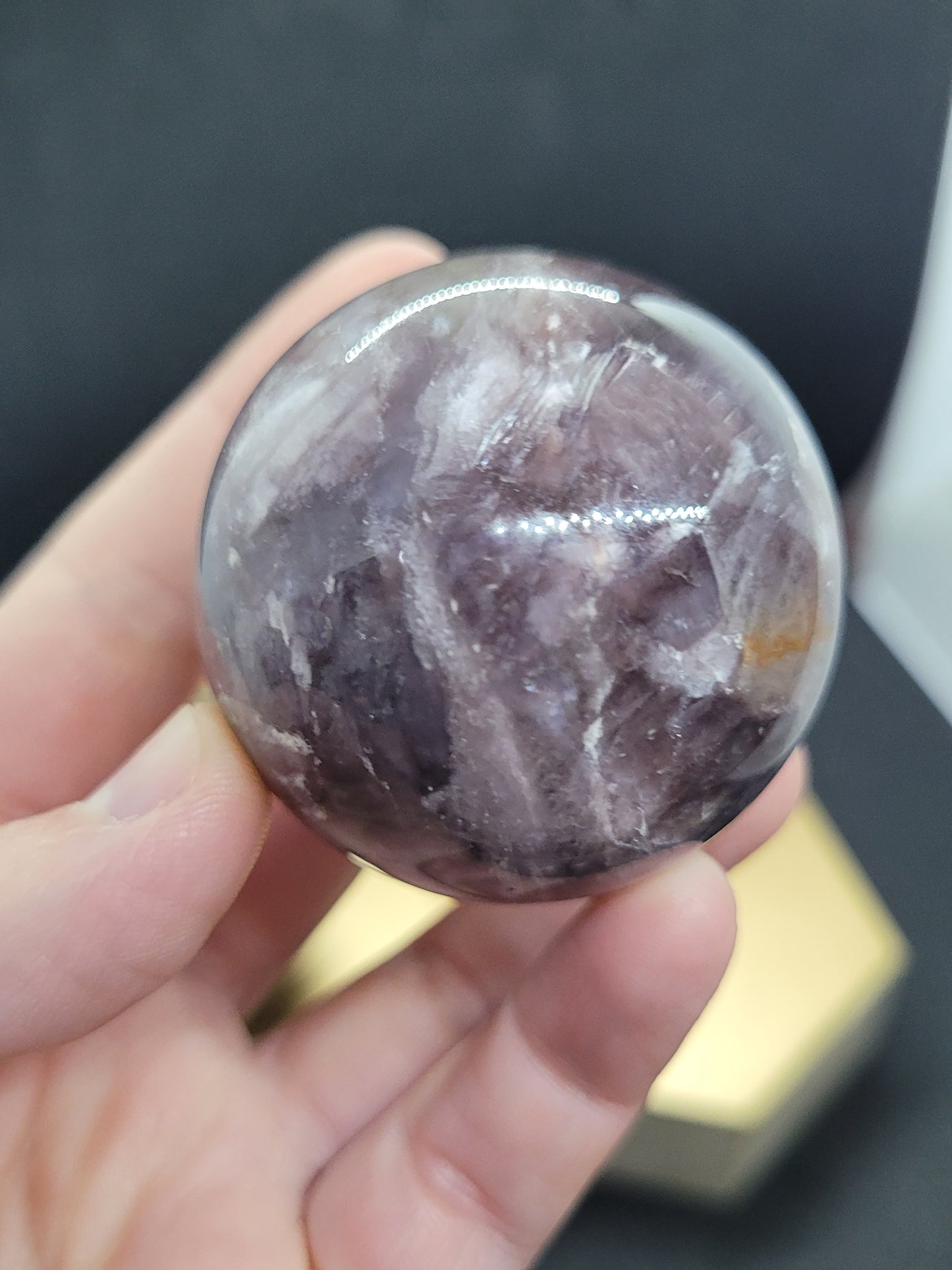 Lepidolite Spheres - High Quality