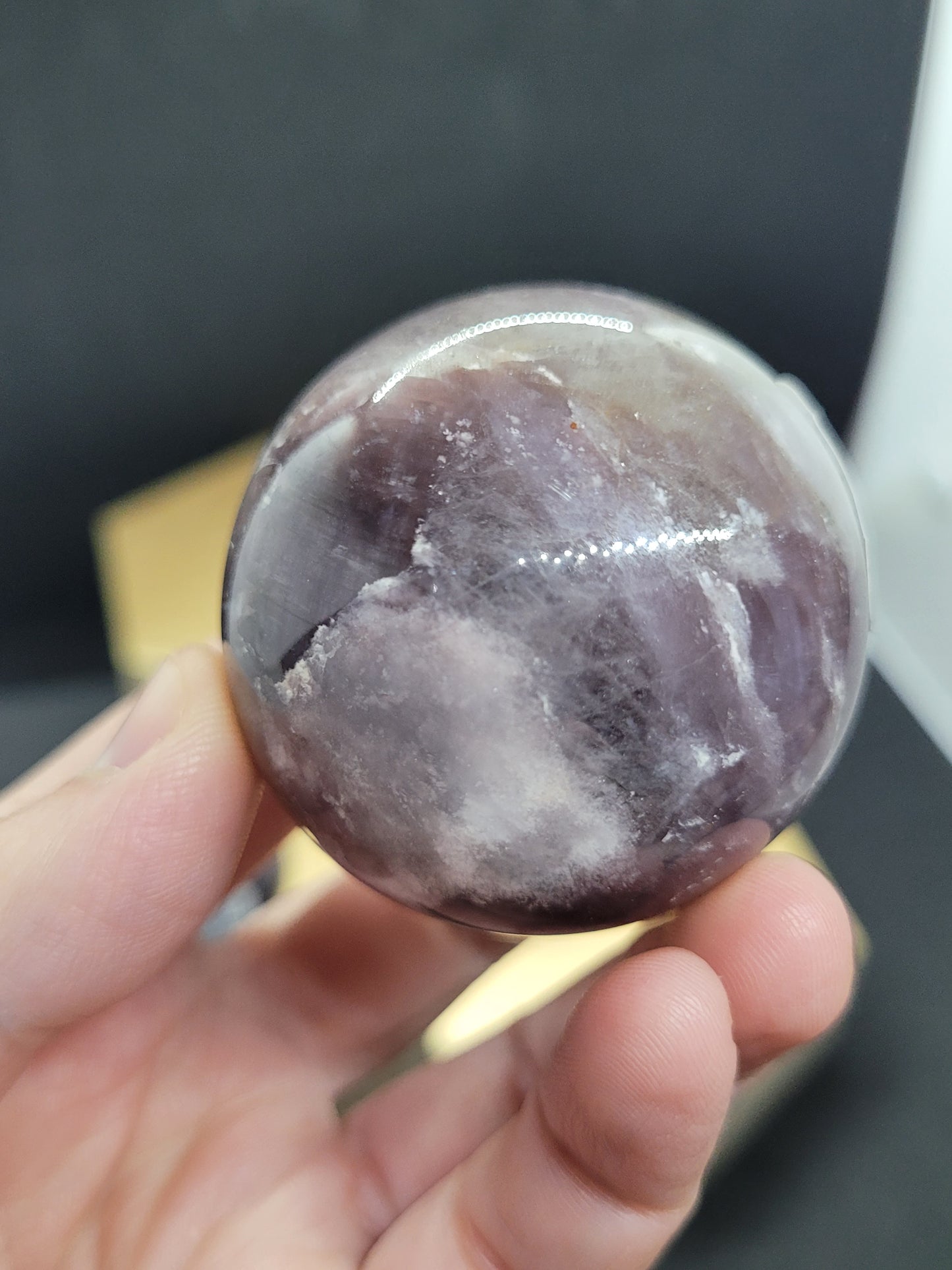 Lepidolite Spheres - High Quality