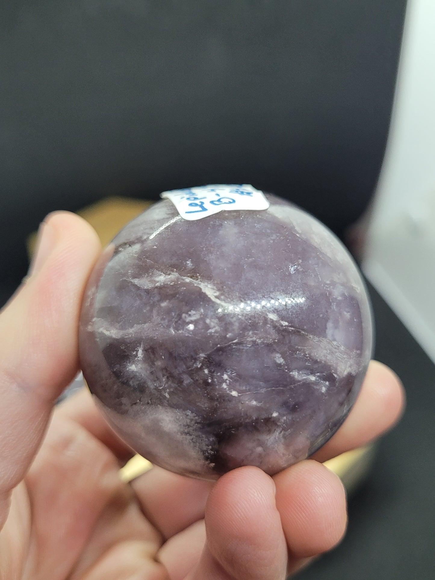 Lepidolite Spheres - High Quality