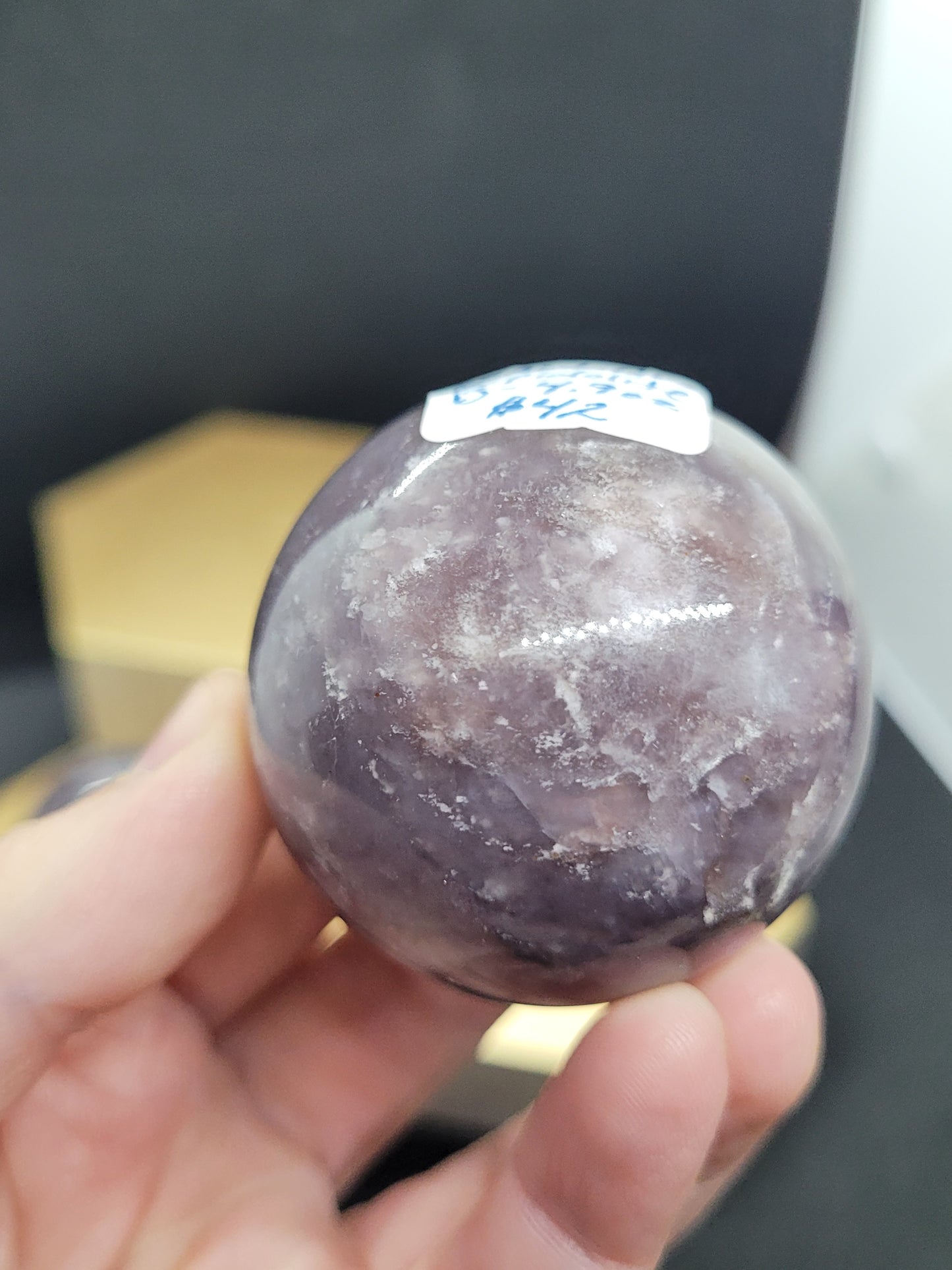 Lepidolite Spheres - High Quality