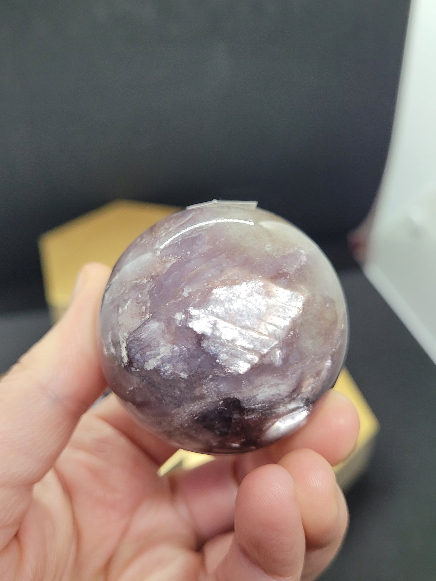 Lepidolite Spheres - High Quality