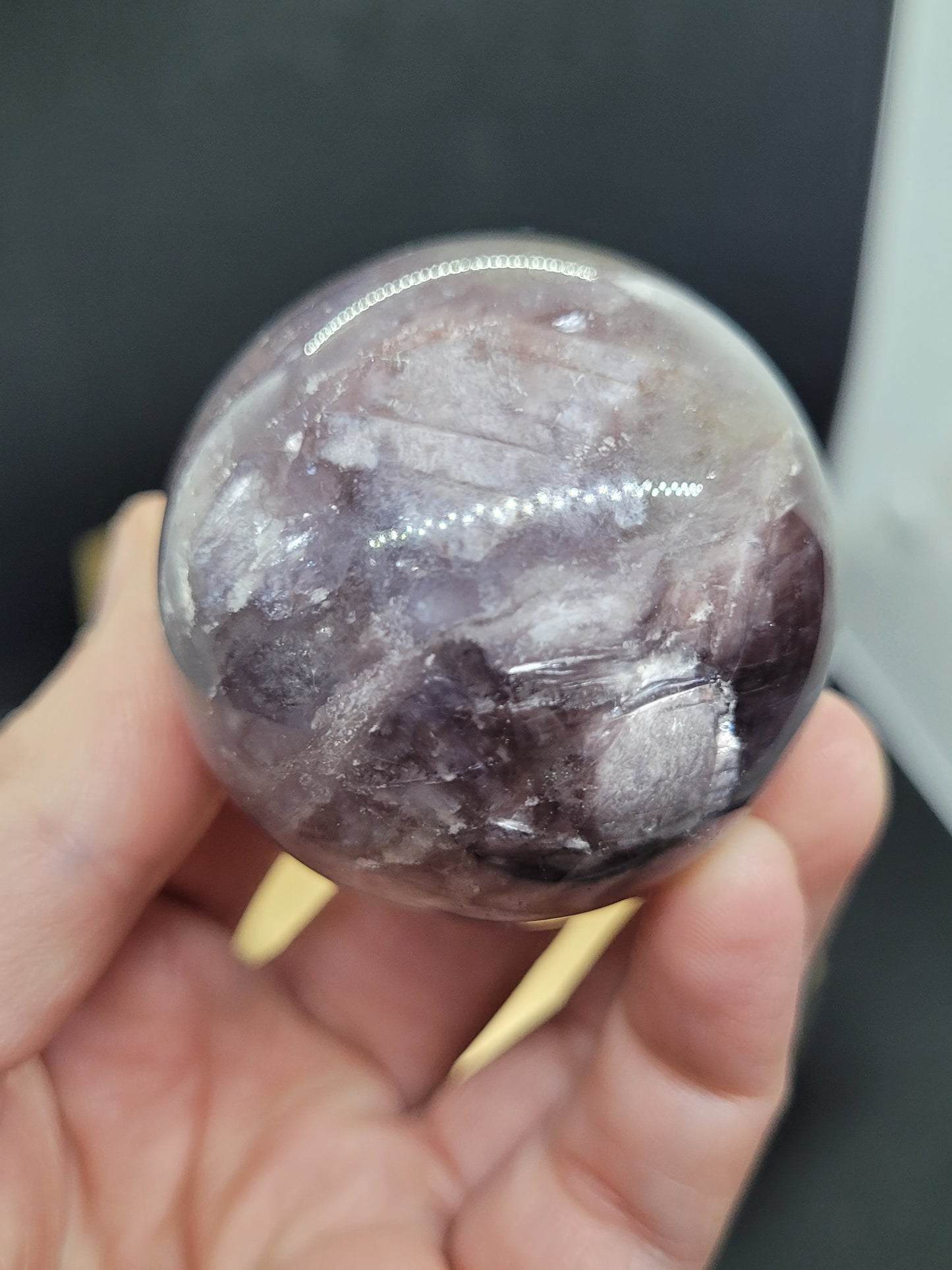 Lepidolite Spheres - High Quality
