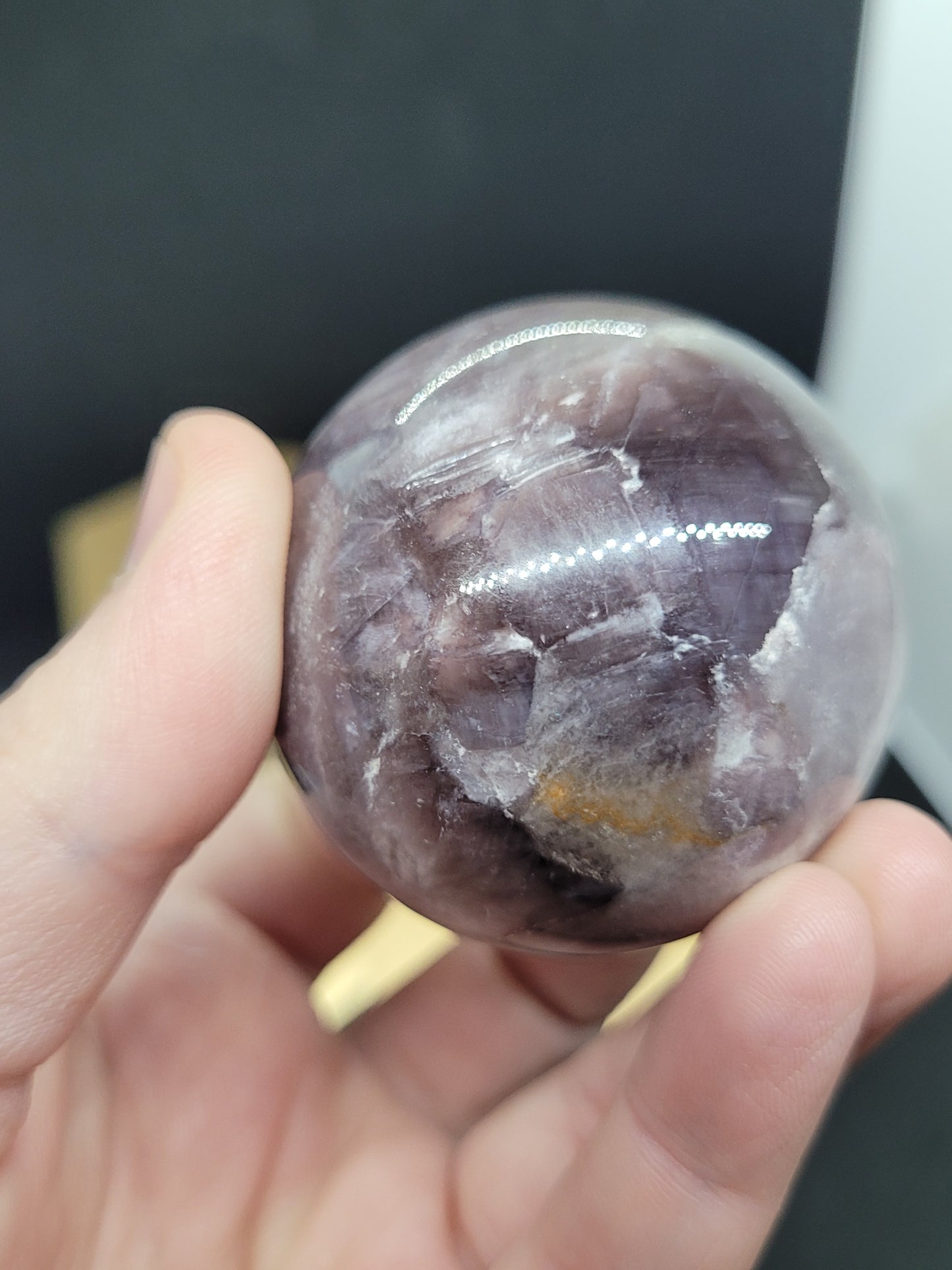 Lepidolite Spheres - High Quality