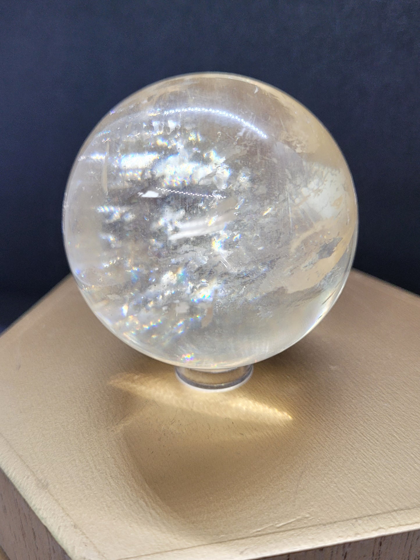 Optical Honey Calcite Sphers