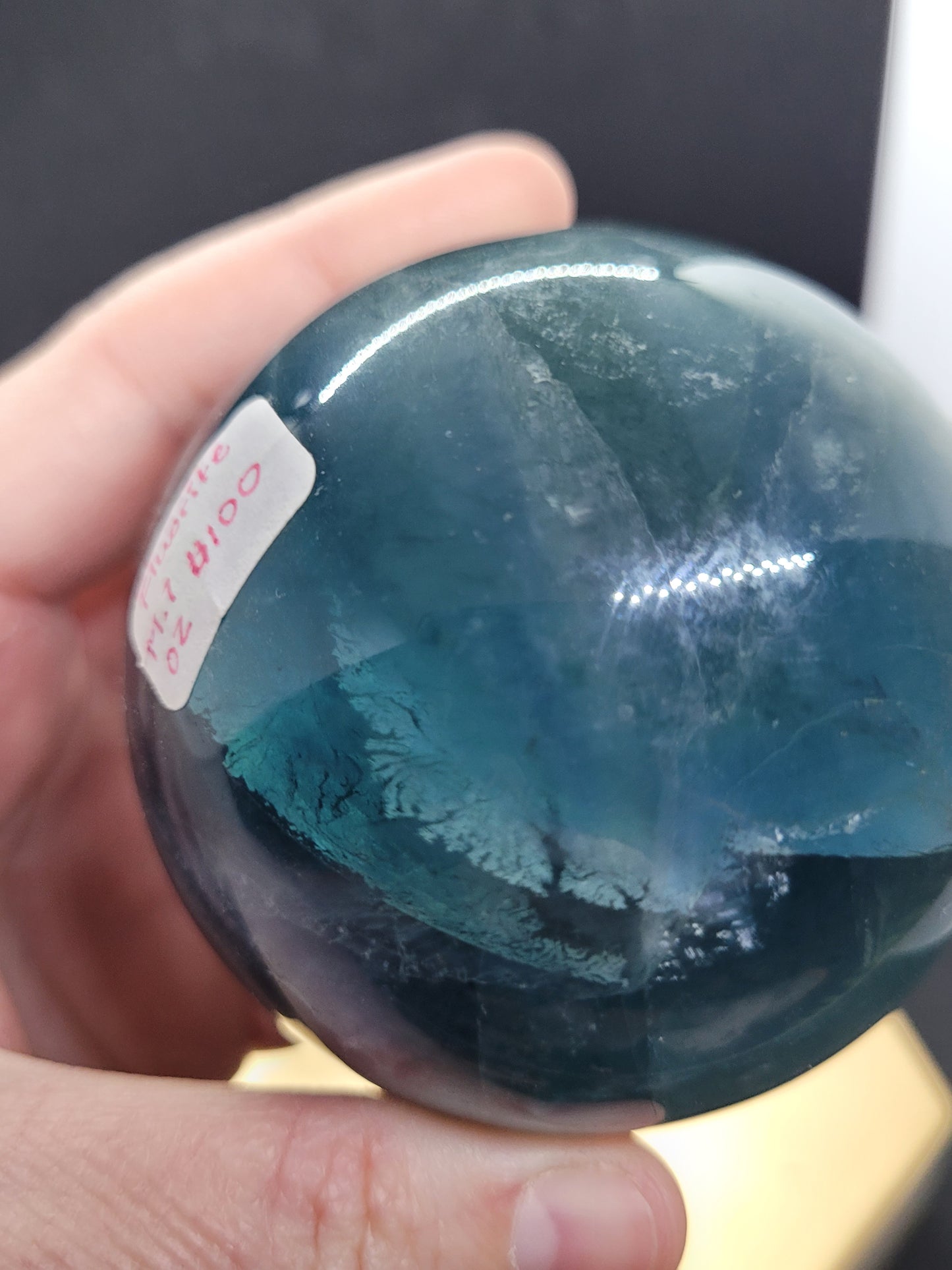 Blue Fluorite Sphere