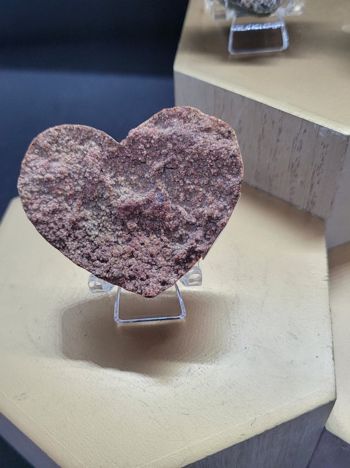 Assorted Raw Amethyst Hearts