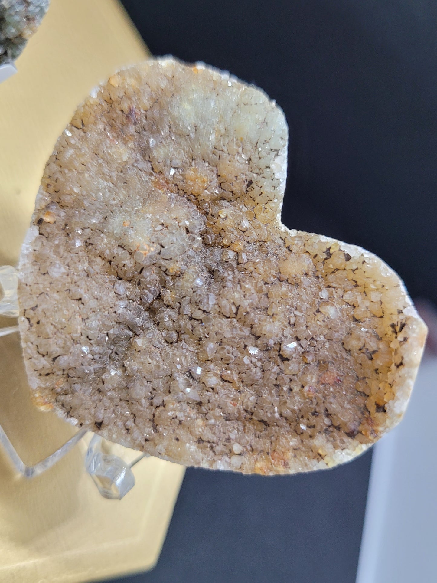 Assorted Raw Amethyst Hearts