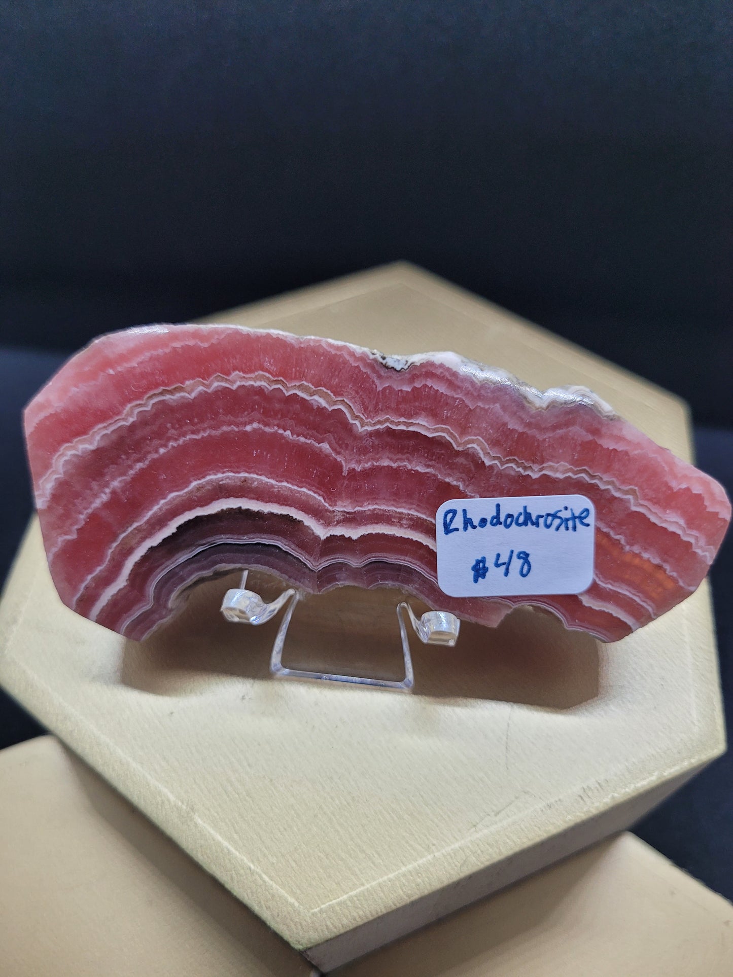 Rhodochrosite Slab