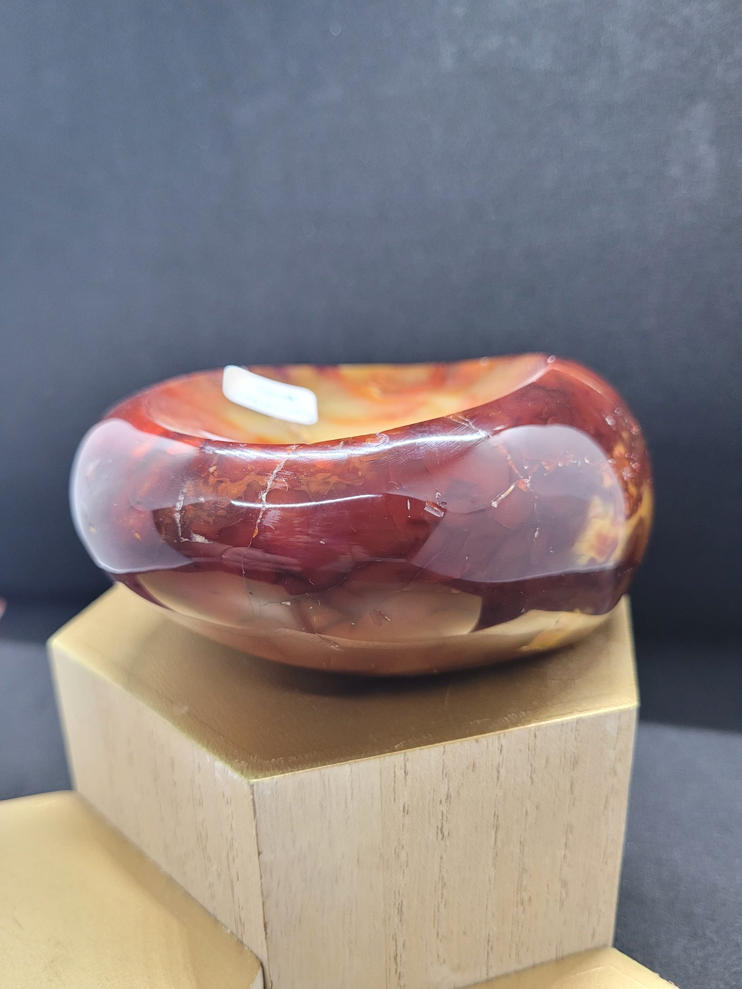 Carnelian Bowl LG - Repaired