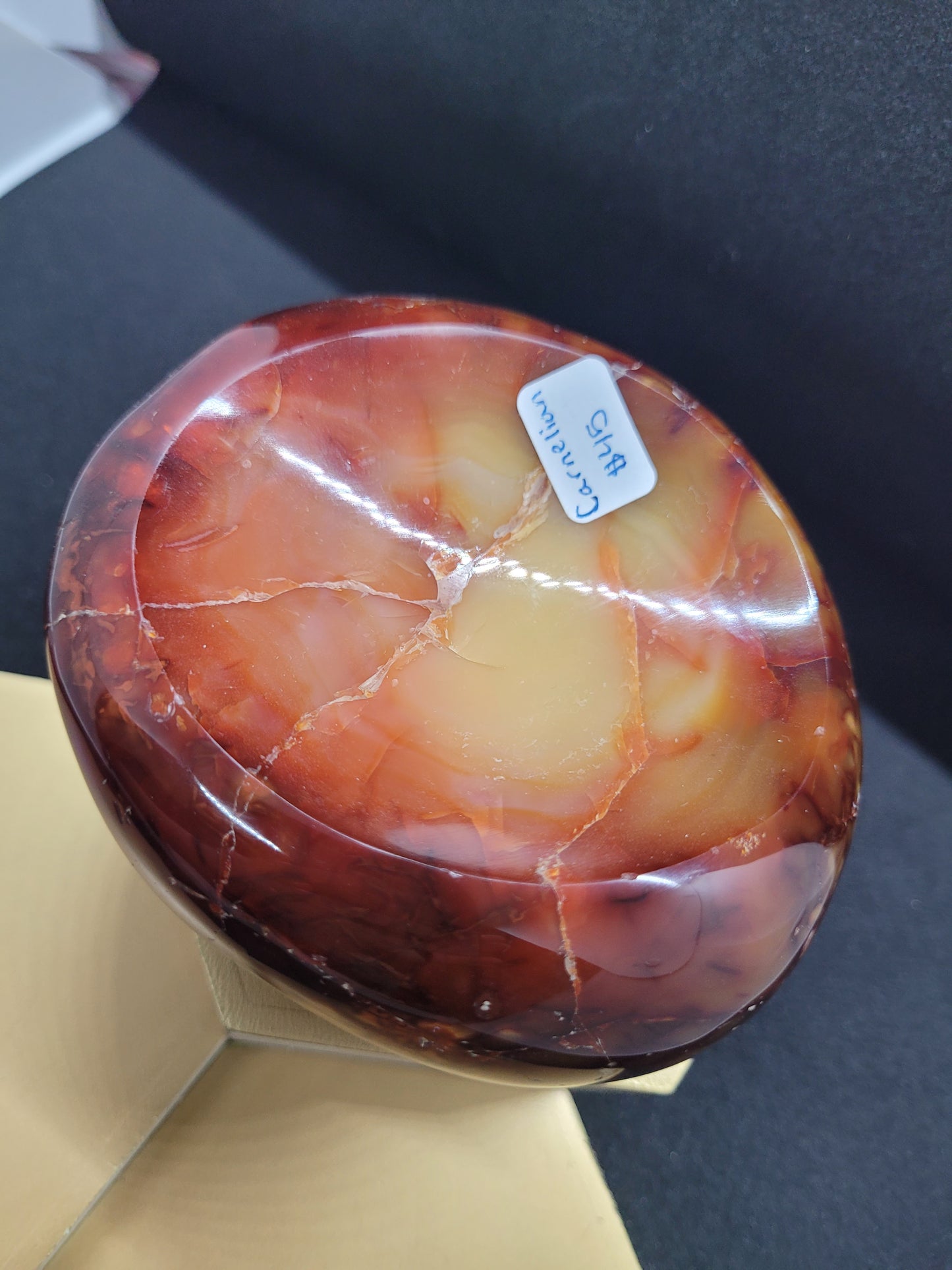 Carnelian Bowl LG - Repaired