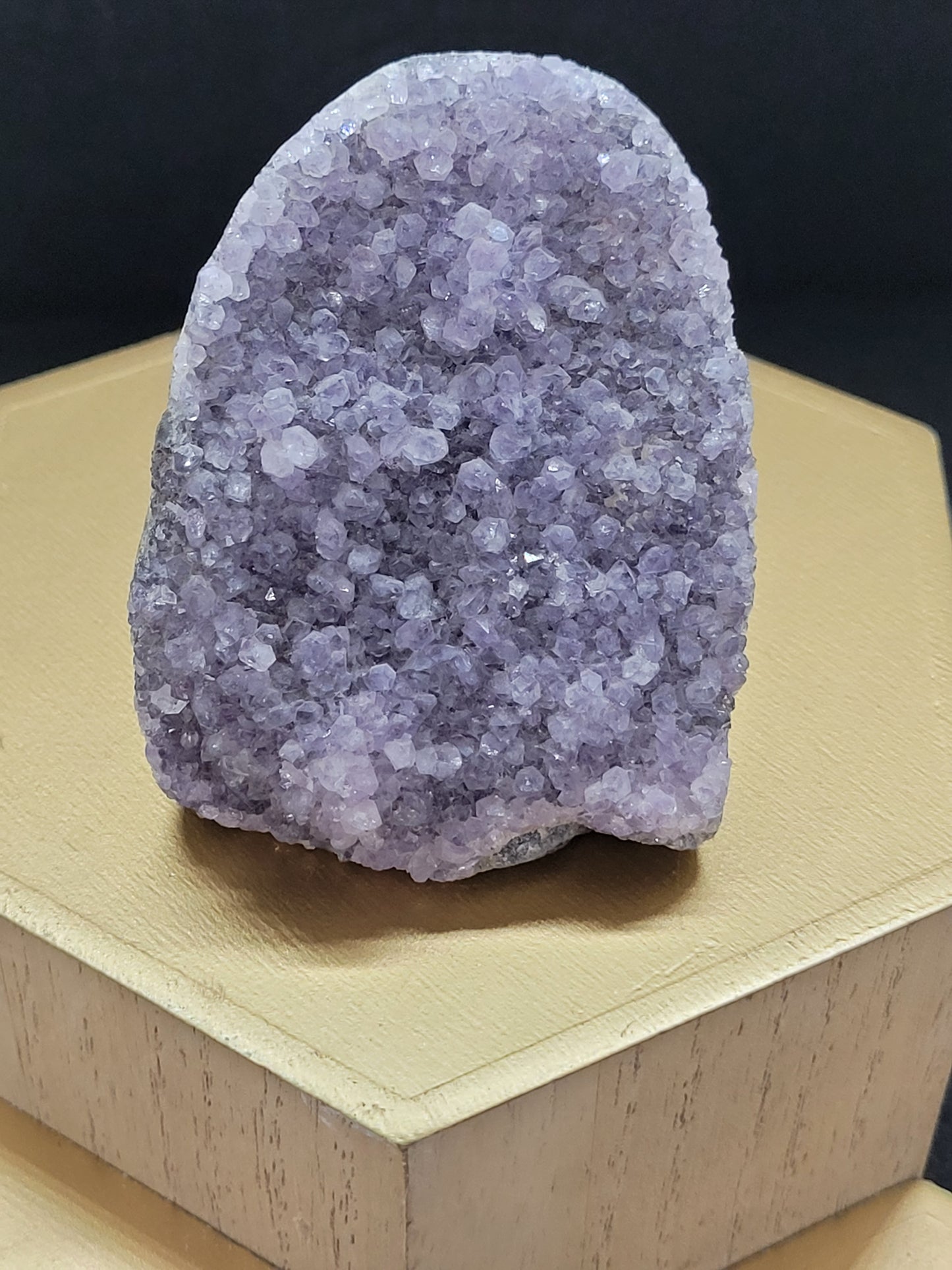 Light Purple Amethyst Cut Base Geode - small
