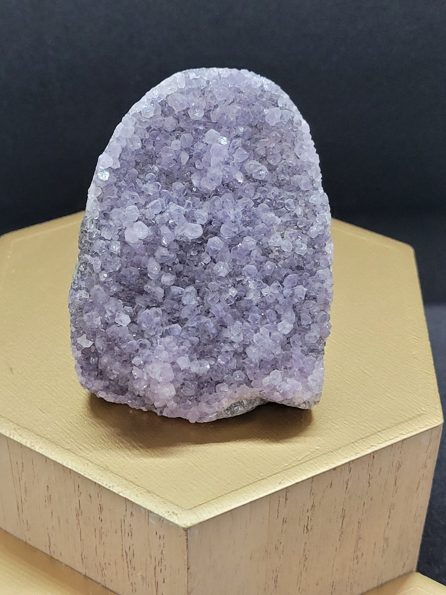 Light Purple Amethyst Cut Base Geode - small