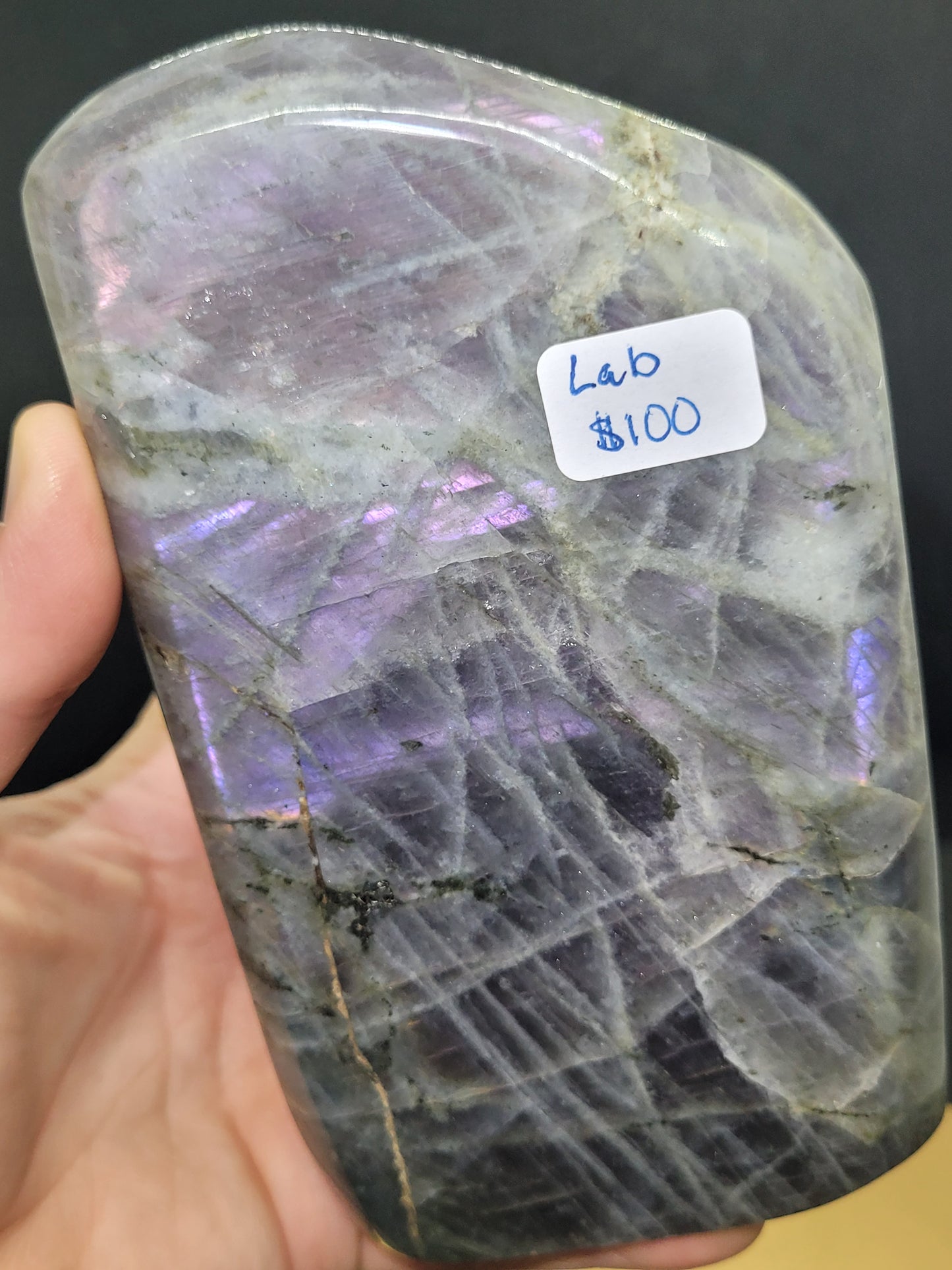 Large Purple Labradorite Freeform