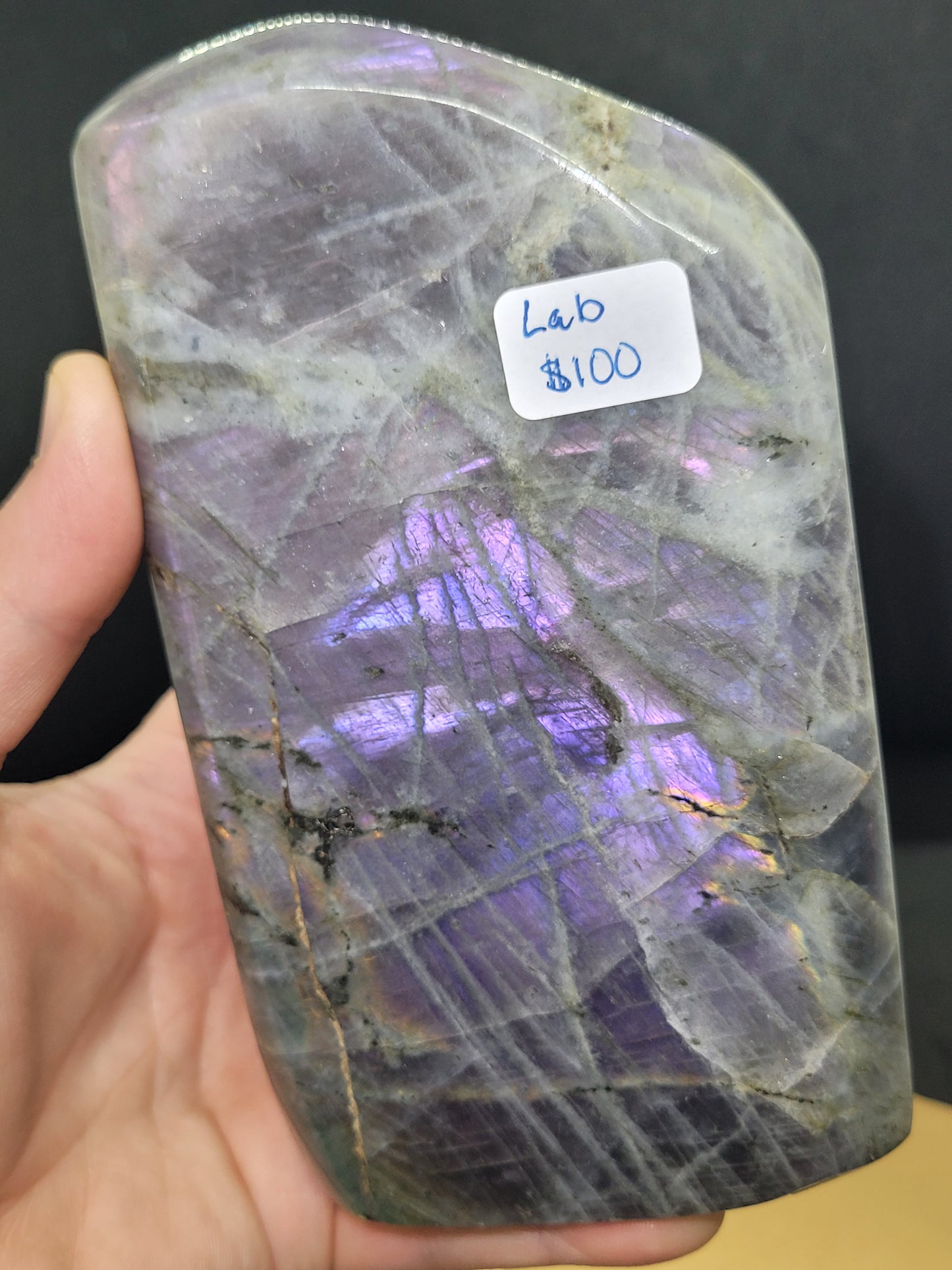 Large Purple Labradorite Freeform