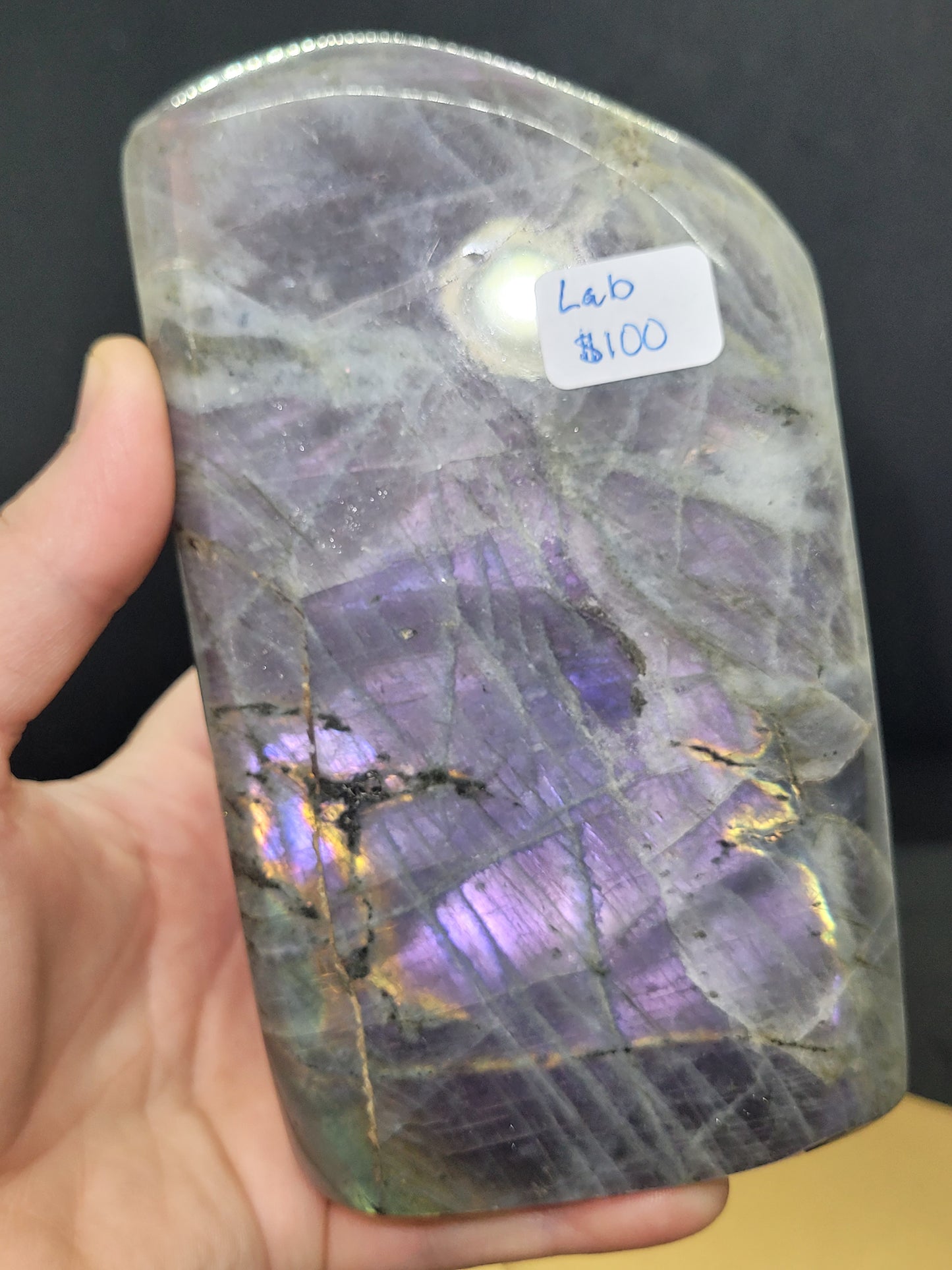 Large Purple Labradorite Freeform