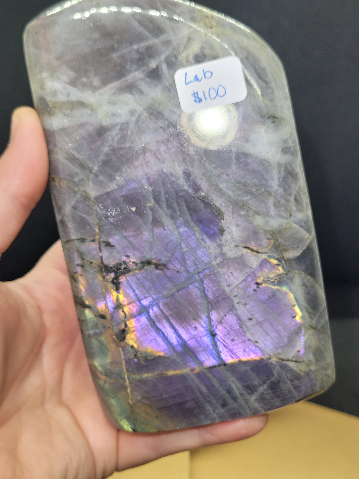Large Purple Labradorite Freeform