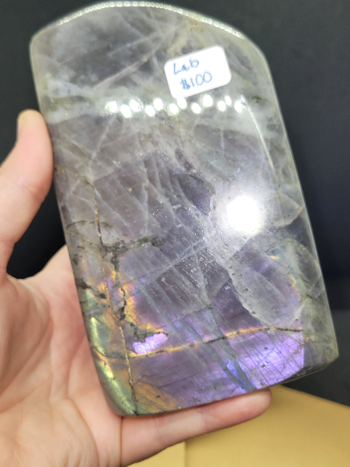 Large Purple Labradorite Freeform