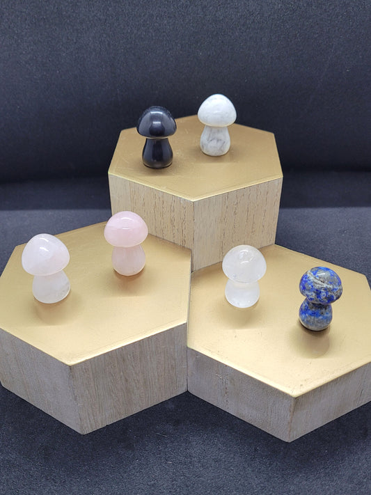 Mushroom Carvings - Small