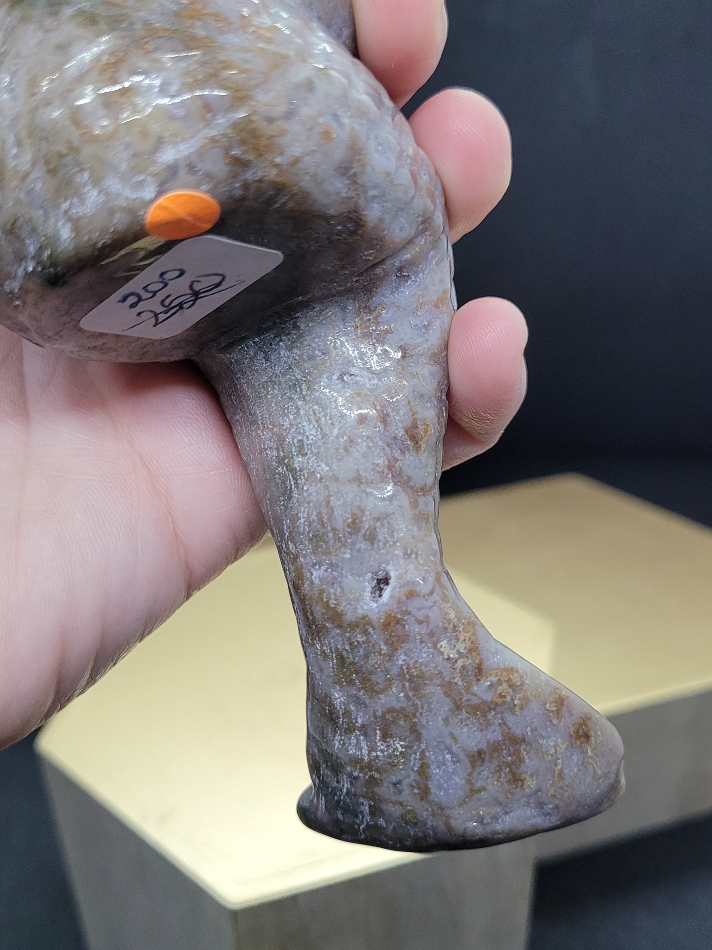 Large Ocean Jasper Mermaid carving