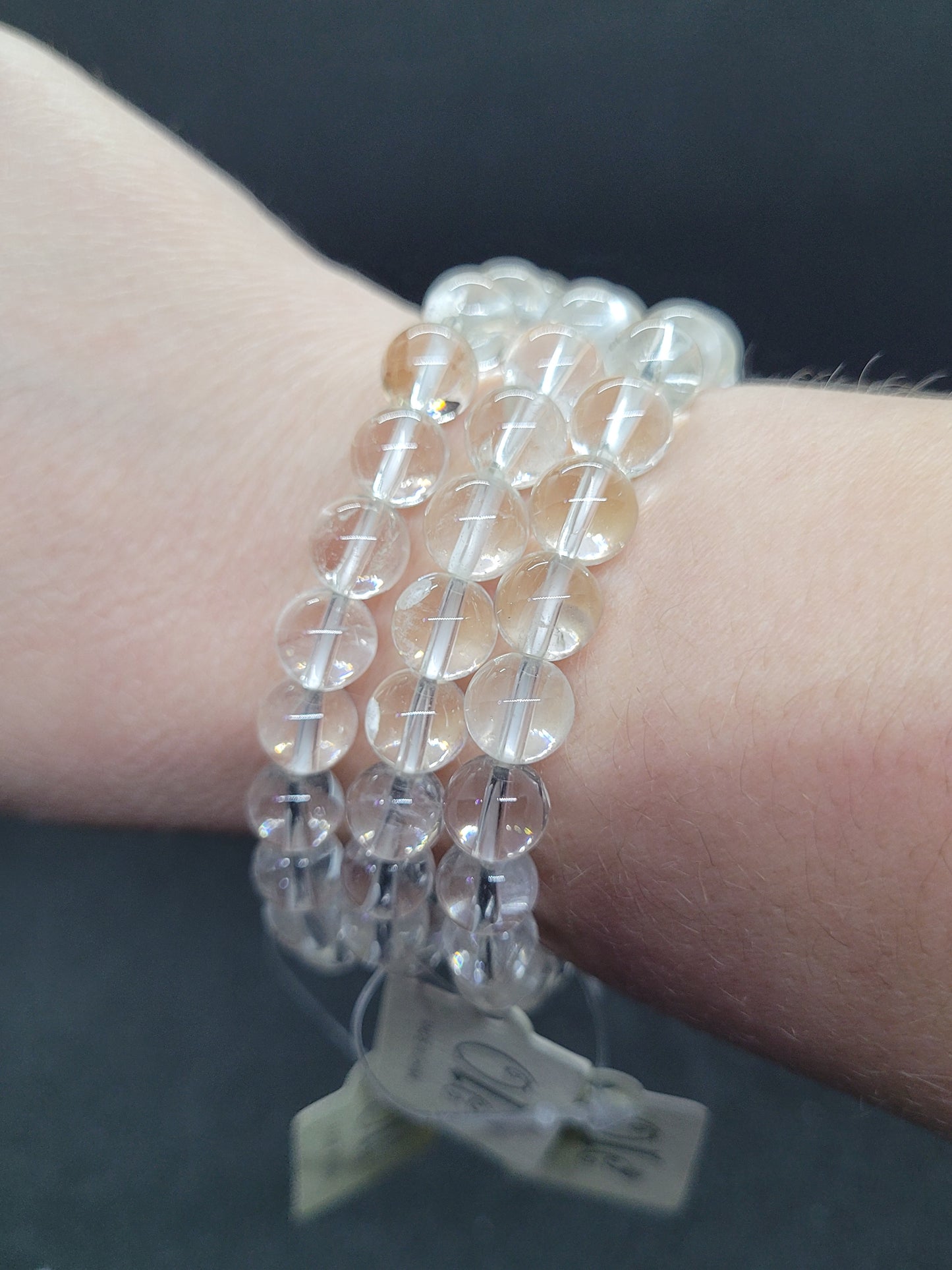 Clear Quartz Bracelets - 8mm