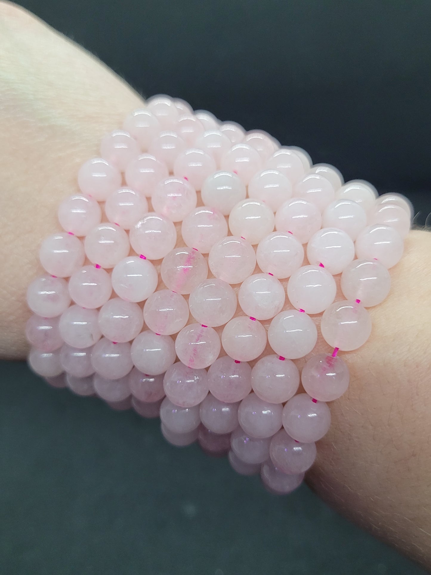 Rose Quartz Bracelets