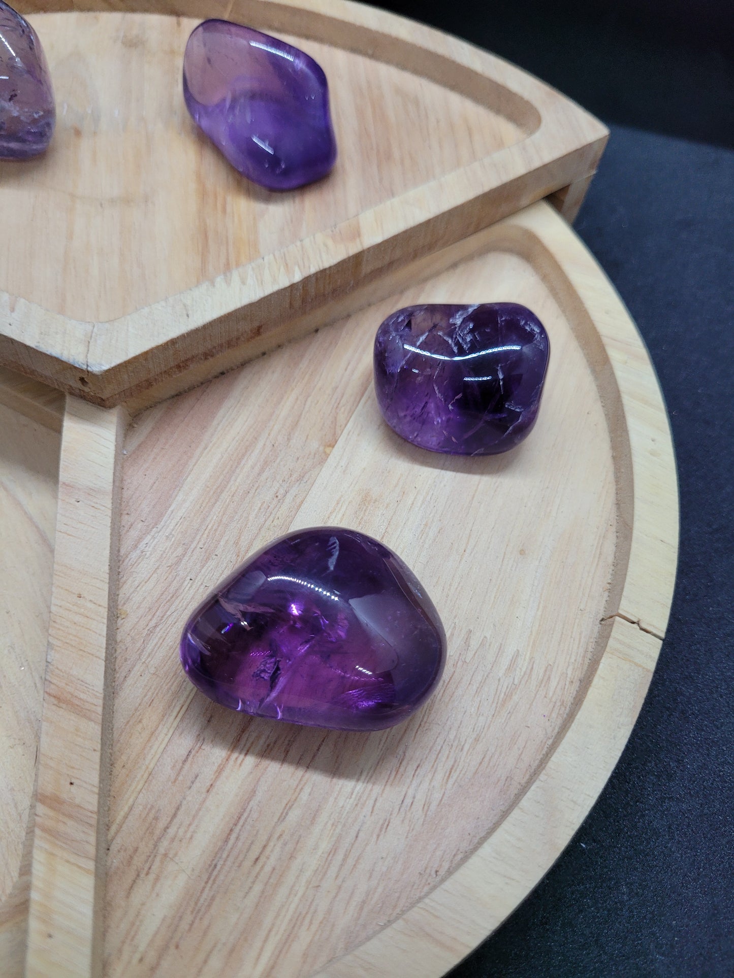 Brazilian Amethyst Tumbles - Large/XL