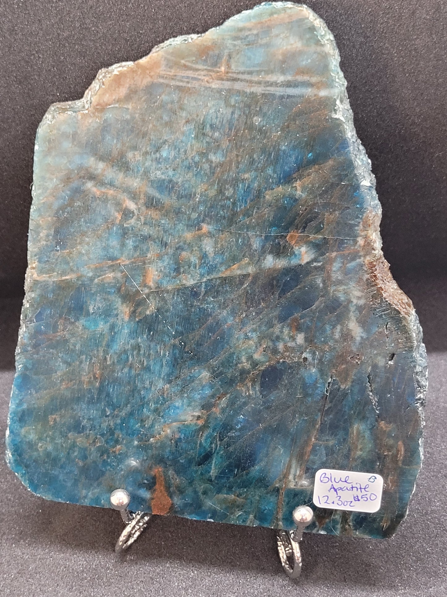 Blue Apatite Slabs