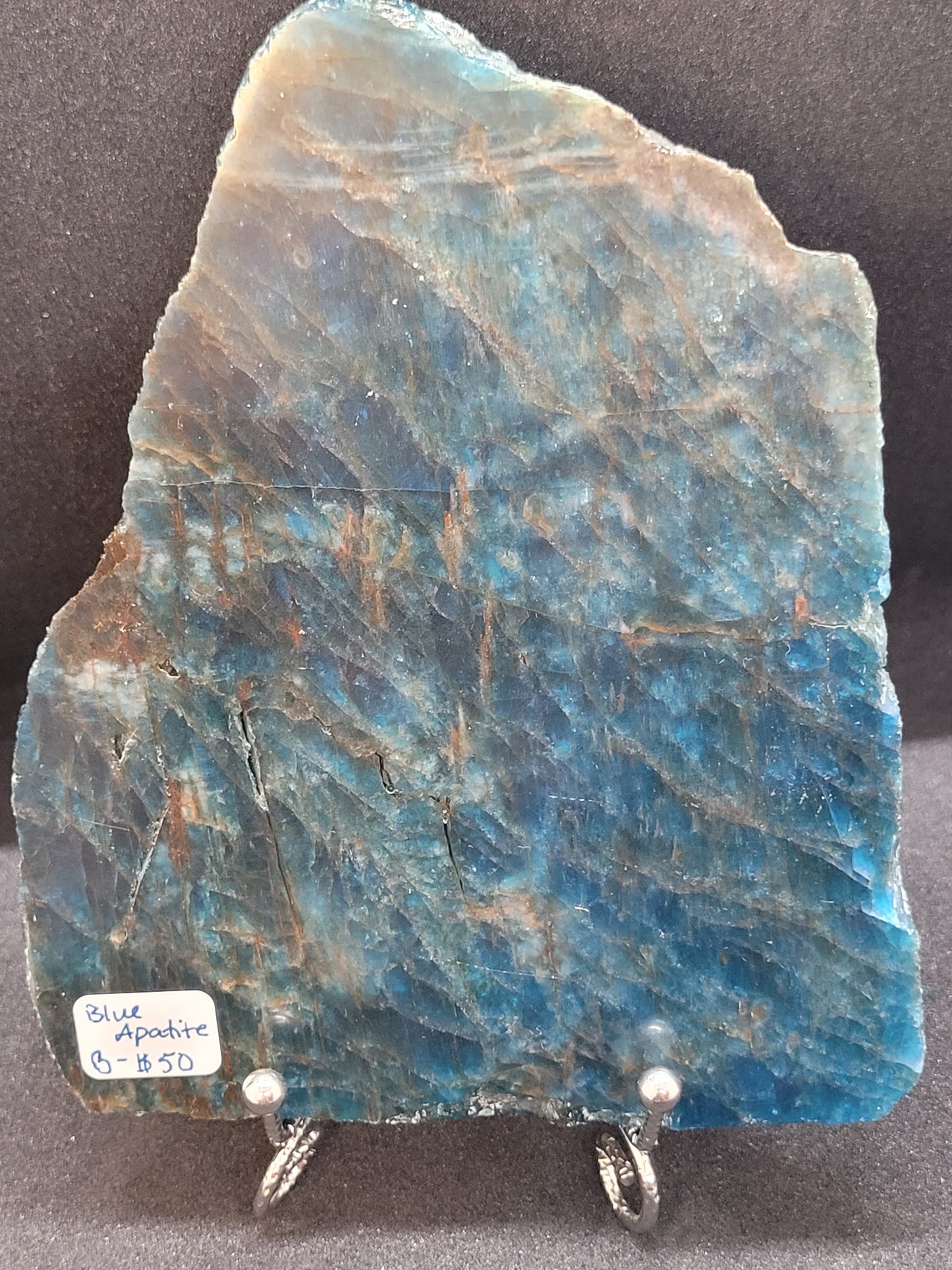 Blue Apatite Slabs