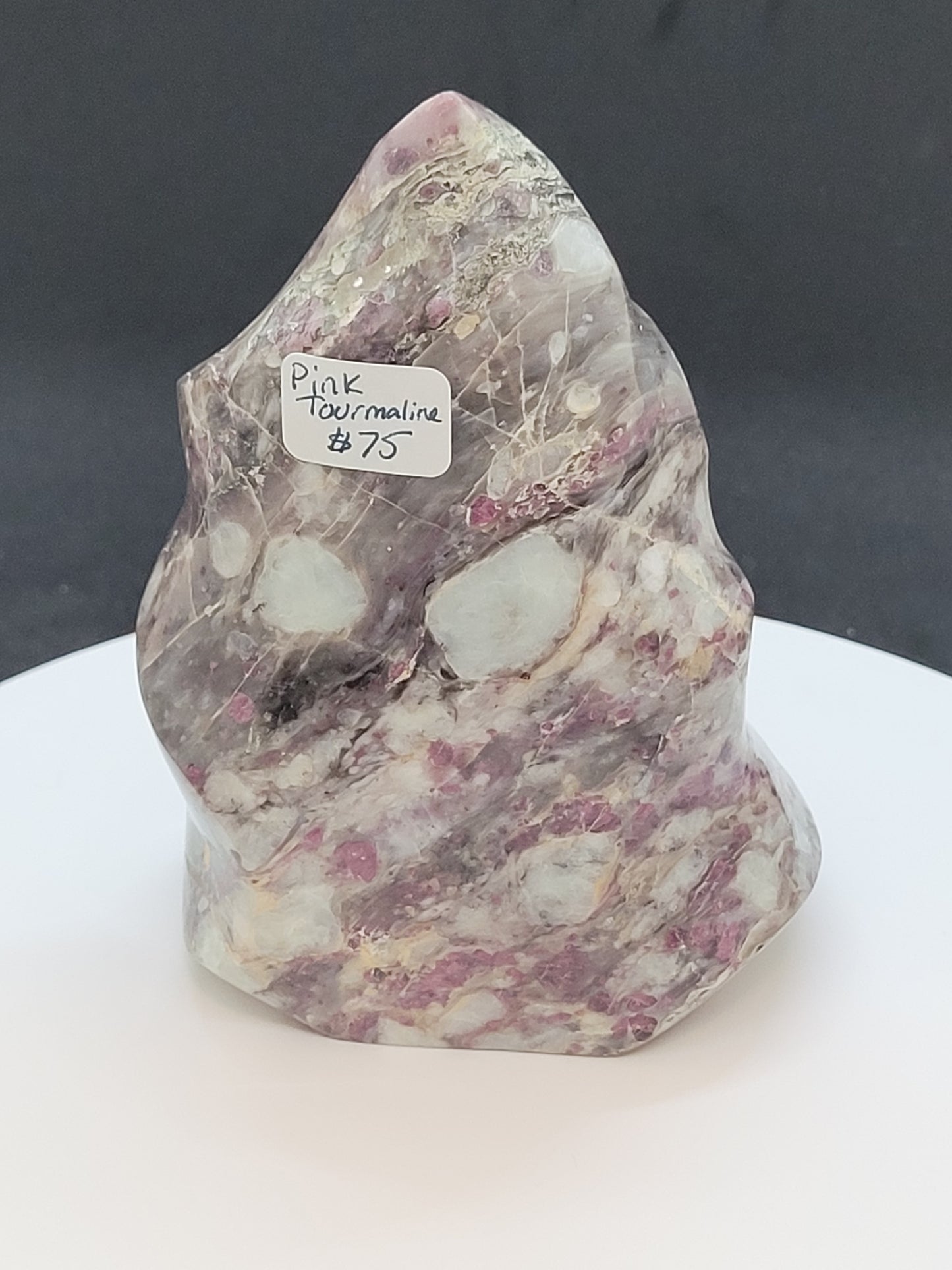 Pink Tourmaline Flame
