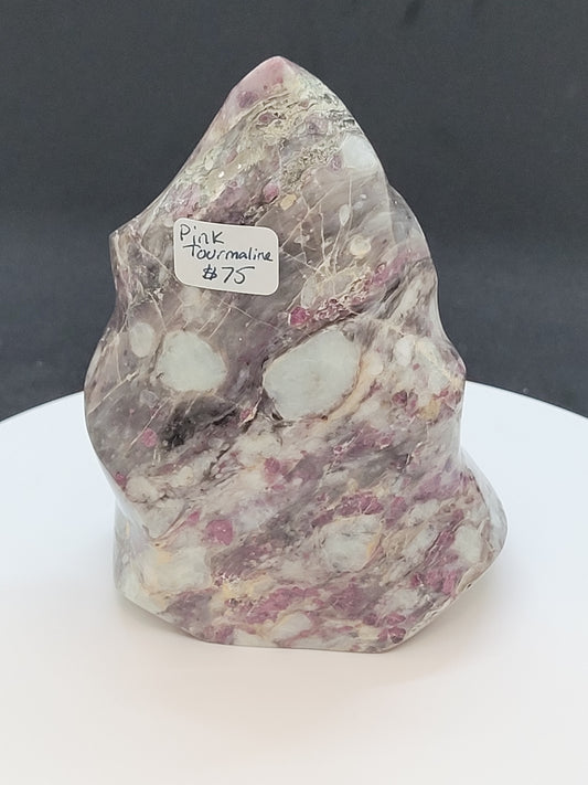 Pink Tourmaline Flame