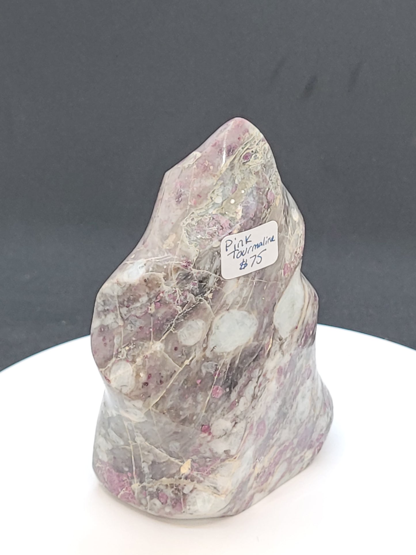 Pink Tourmaline Flame