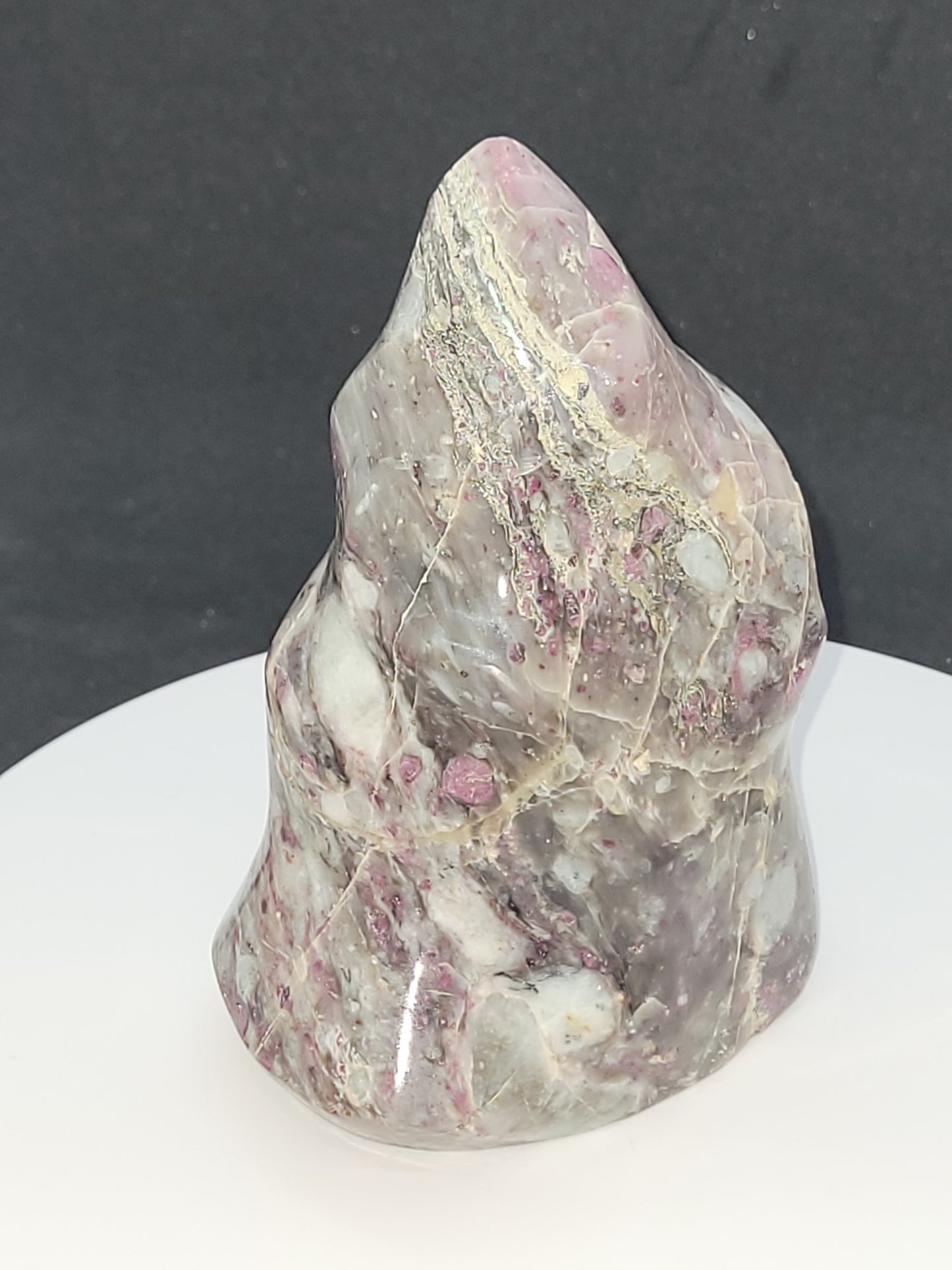 Pink Tourmaline Flame