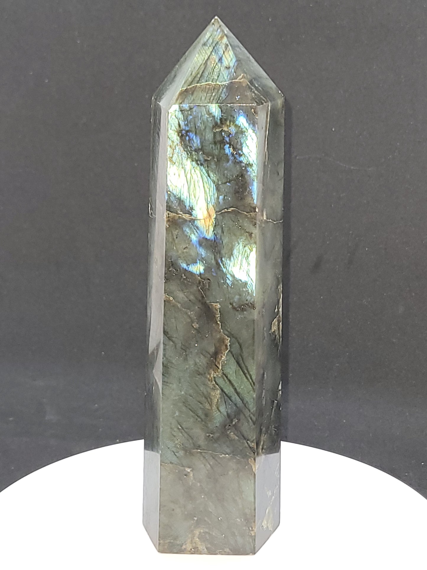 Labradorite Tower - XL - Hexagonal