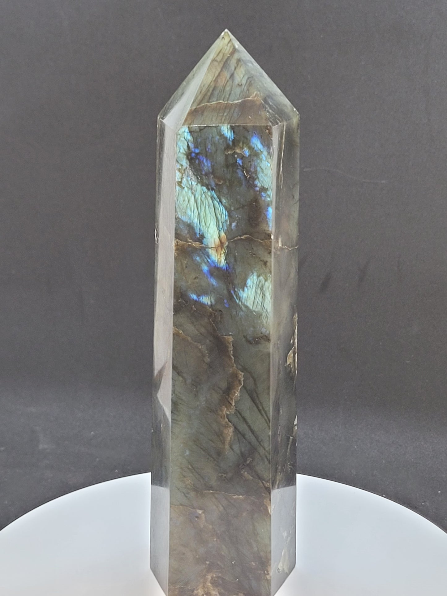 Labradorite Tower - XL - Hexagonal