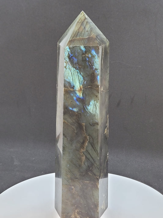 Labradorite Tower - XL - Hexagonal