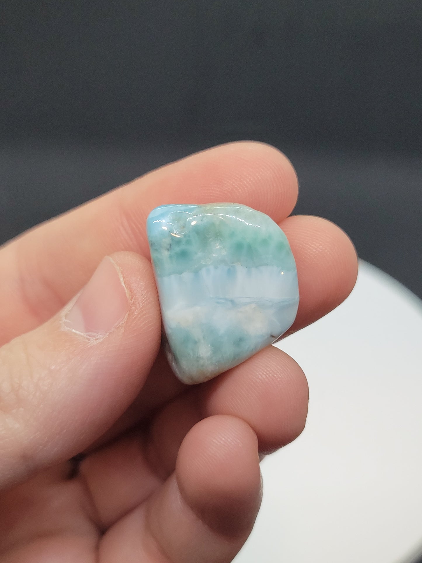 Larimar Tumbles - High Quality - AA Grade