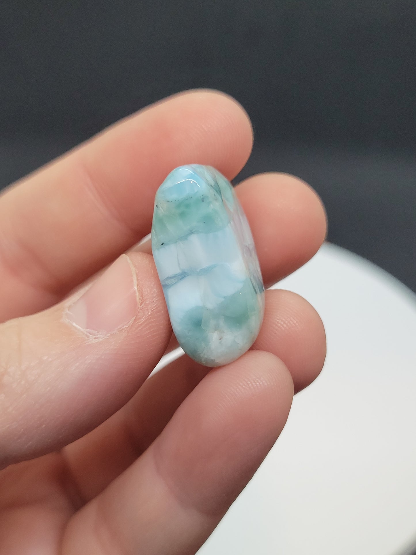 Larimar Tumbles - High Quality - AA Grade