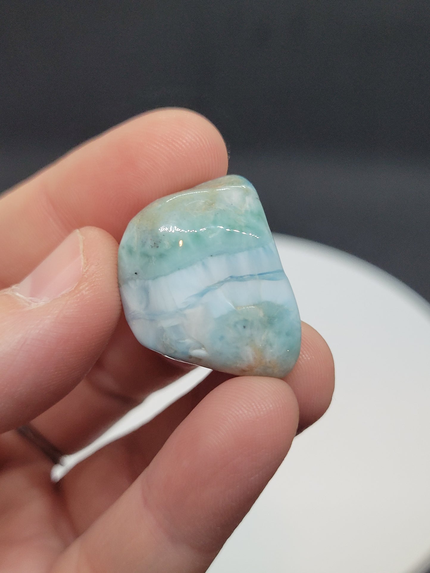 Larimar Tumbles - High Quality - AA Grade