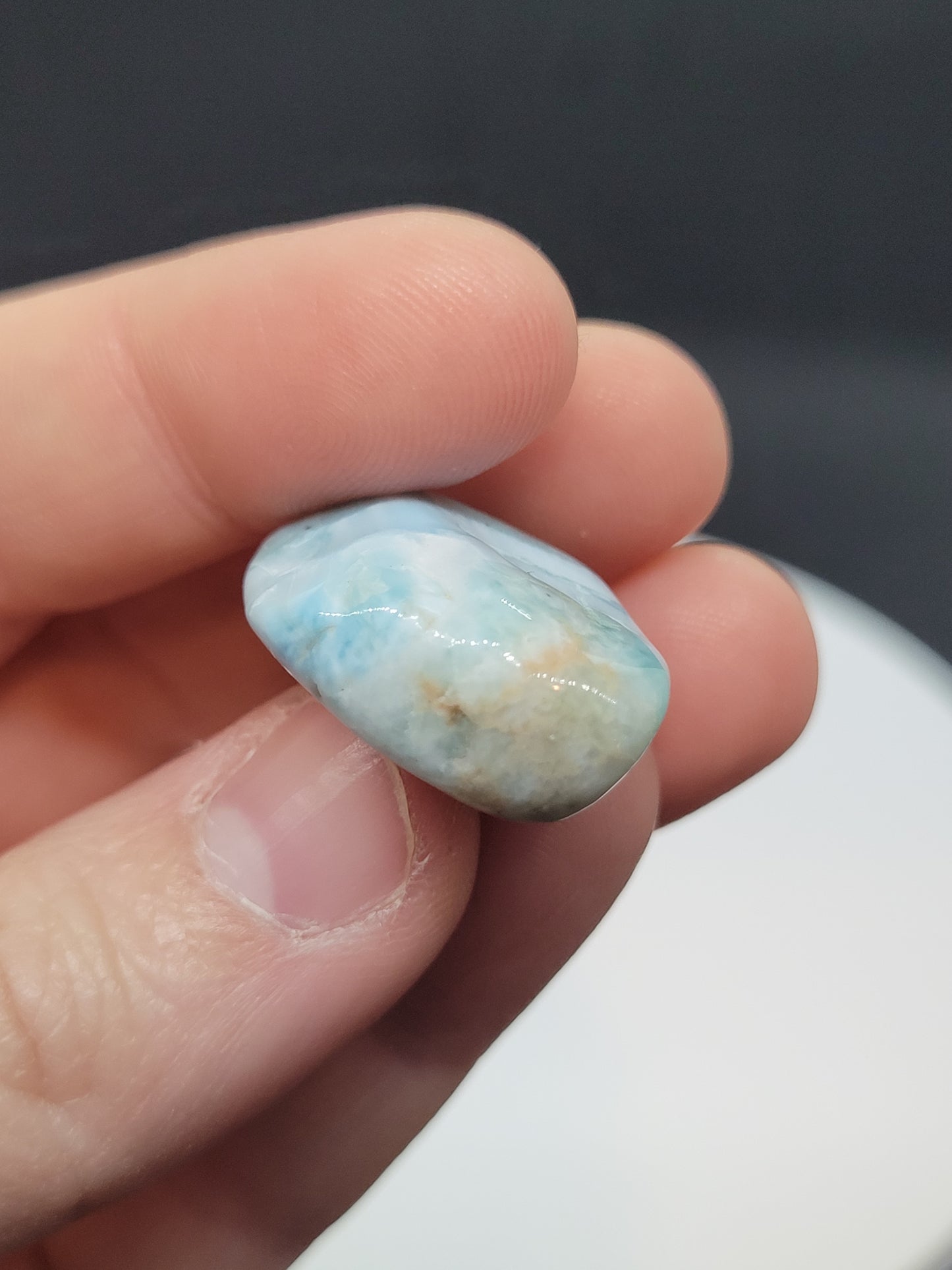 Larimar Tumbles - High Quality - AA Grade