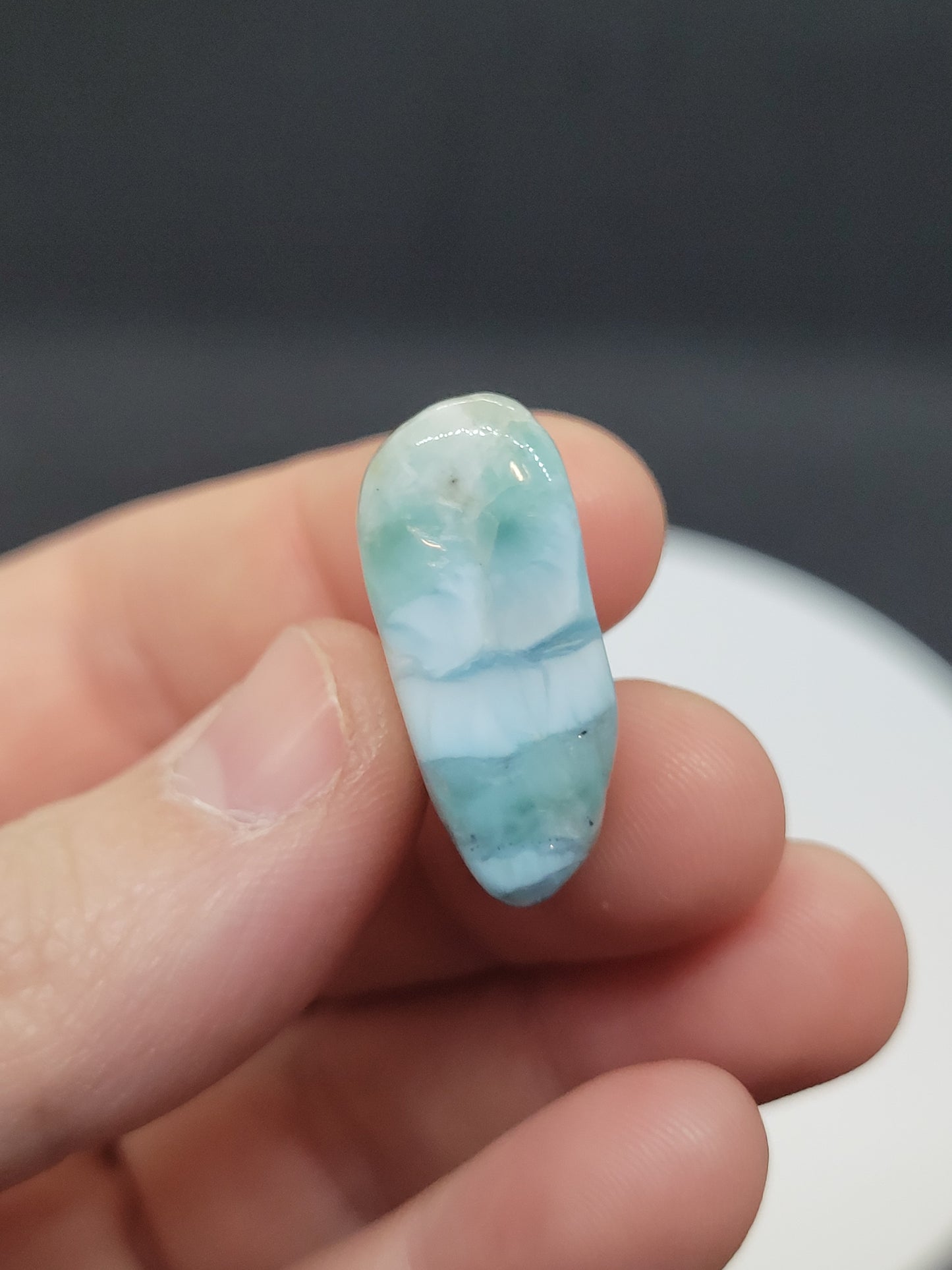Larimar Tumbles - High Quality - AA Grade