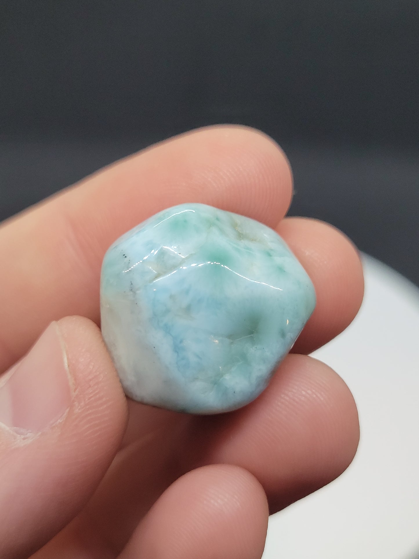 Larimar Tumbles - High Quality - AA Grade