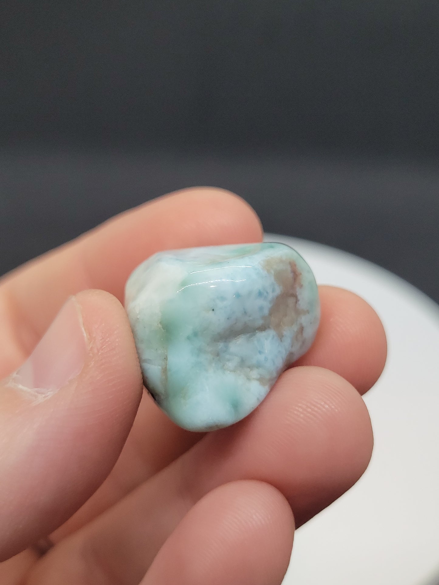 Larimar Tumbles - High Quality - AA Grade