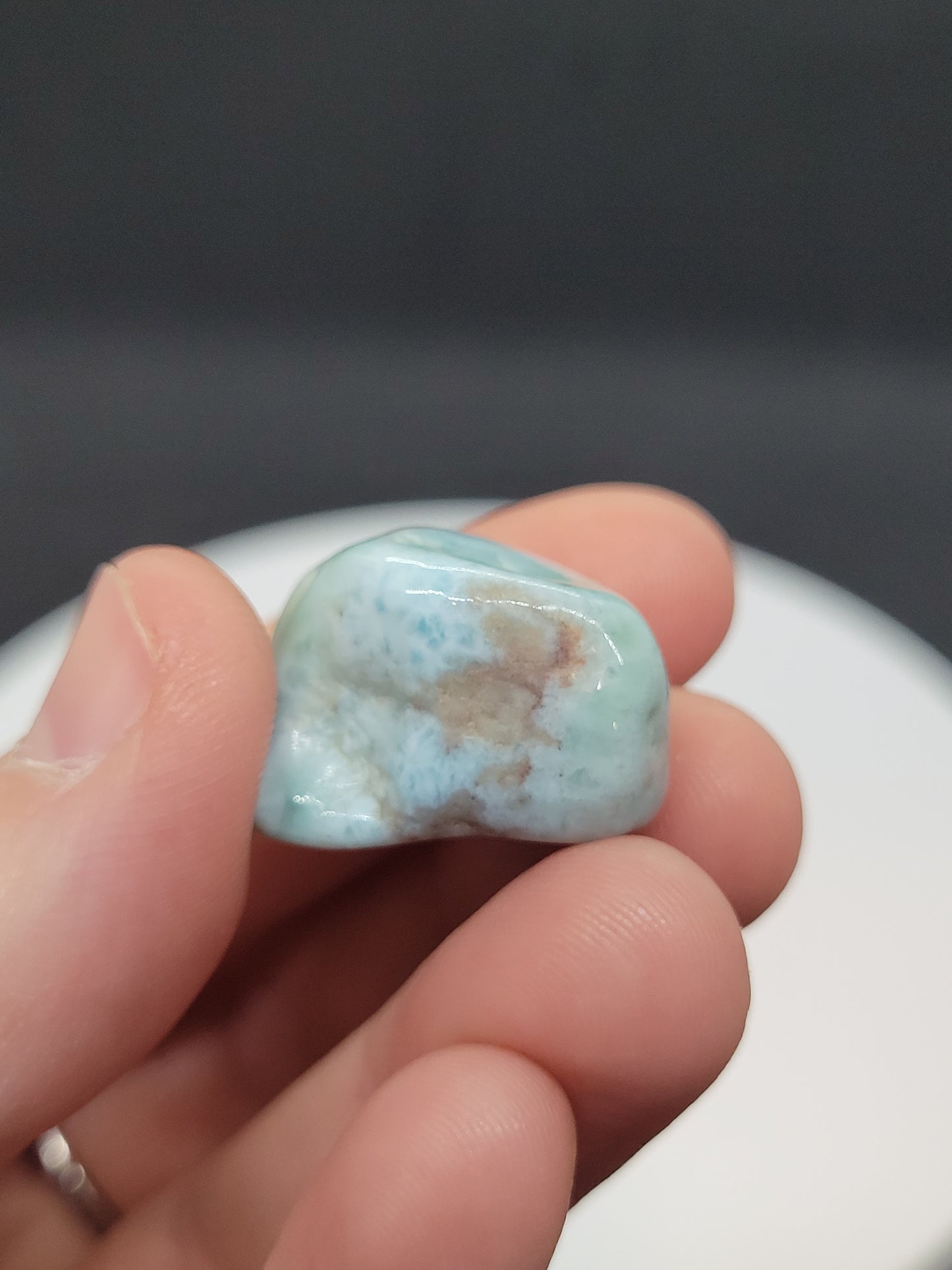 Larimar Tumbles - High Quality - AA Grade